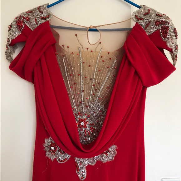 Beautiful evening gown size 8 - Picture 1 of 4